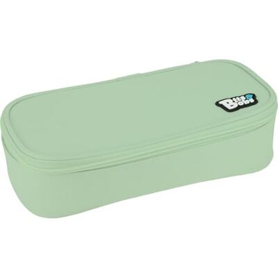 Grafoplás Astuccio scolastico a 3 scomparti, rettangolare bit e bobs ment, scomparto principale rigido, tasca griglia, divisore intermedio per 12 matite, materiale scolastico, Menta, 23x10x6cm Grafoplás Astuccio scolastico a 3 scomparti, rettangolare bit e bobs ment, scomparto principale rigido, tasca griglia, divisore intermedio per 12 matite, materiale scolastico, Menta, 23x10x6cm