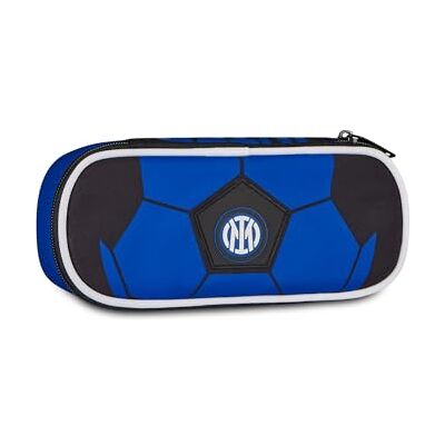 Seven Portapenne Scuola Round Plus Inter, Blu, Astuccio passanti elastici portapenne, Taschino Interno con zip, Scuola media e superiore, Per bambini e ragazzi, Calcio, Prodotto ufficiale Seven Portapenne Scuola Round Plus Inter, Blu, Astuccio passanti elastici portapenne, Taschino Interno con zip, Scuola media e superiore, Per bambini e ragazzi, Calcio, Prodotto ufficiale