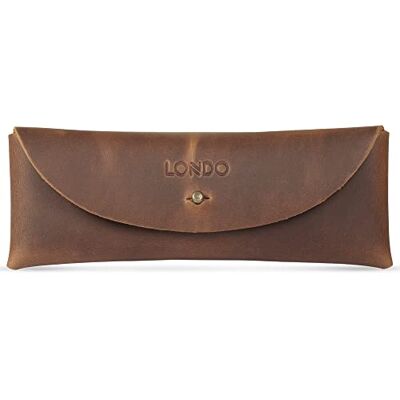 Londo Astuccio in Vera Pelle con Chiusura a Bottone – Porta Matite, Pencil Case, Astuccio per Scuola, Porta Penne, Astuccio Multifunzionale Londo Astuccio in Vera Pelle con Chiusura a Bottone – Porta Matite, Pencil Case, Astuccio per Scuola, Porta Penne, Astuccio Multifunzionale