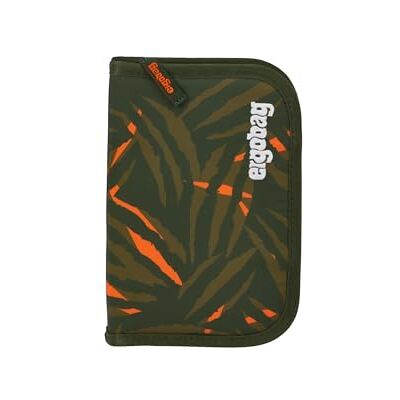 ergobag Astuccio rigido ExBeardition Olive Set con matite colorate e righello, scomparto per l'orario e scomparto per monete, ideale per la scuola ergobag Astuccio rigido ExBeardition Olive Set con matite colorate e righello, scomparto per l'orario e scomparto per monete, ideale per la scuola