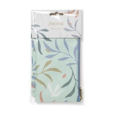 Filofax Frizione Borsa insieme a Cerniera Lampo per Personale A5 organizzatore, Menta Filofax Frizione Borsa insieme a Cerniera Lampo per Personale A5 organizzatore, Menta