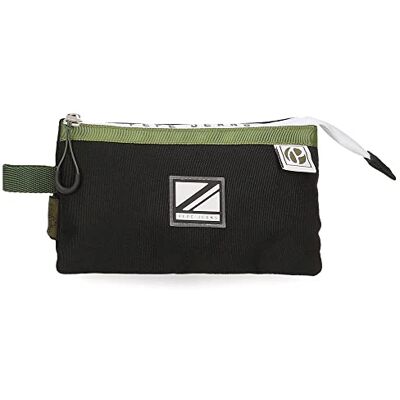 Pepe Jeans Luca Astuccio triplo nero 22 x 12 x 5 cm Poliestere, Nero, Astuccio triplo Pepe Jeans Luca Astuccio triplo nero 22 x 12 x 5 cm Poliestere, Nero, Astuccio triplo