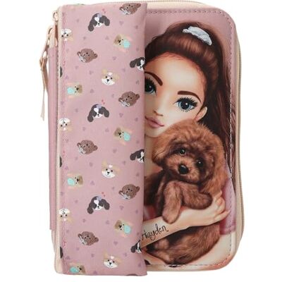 Depesche TOPModel Kitty And Doggy Astuccio per matite Pieno di Colore Rosa, Incluso Astuccio per matite, con Motivo del Modello e Motivo del Cane, Astuccio con matite Colorate e Forbici Depesche TOPModel Kitty And Doggy Astuccio per matite Pieno di Colore Rosa, Incluso Astuccio per matite, con Motivo del Modello e Motivo del Cane, Astuccio con matite Colorate e Forbici