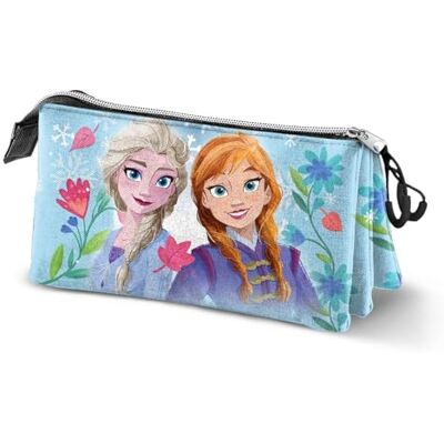 Disney Frozen 2 Heart-Astuccio Triplo, Blu, 23 x 11 cm, Capacità 1 L Disney Frozen 2 Heart-Astuccio Triplo, Blu, 23 x 11 cm, Capacità 1 L