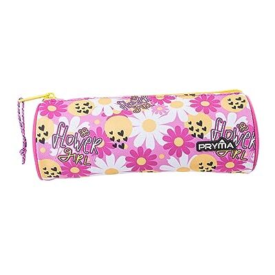 Pryma Astuccio Tombolino, Portapenne per Scuola Elementare e Medie, 22 X 8 Cm, 1 Zip, (Margherita) Pryma Astuccio Tombolino, Portapenne per Scuola Elementare e Medie, 22 X 8 Cm, 1 Zip, (Margherita)