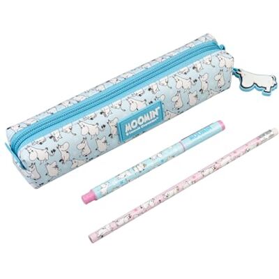 Grupo Erik Moomin Set Mini Astuccio Penna e Matita Incluse Grupo Erik Moomin Set Mini Astuccio Penna e Matita Incluse