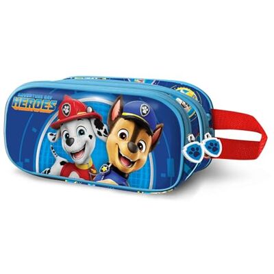 KARACTERMANIA Paw Patrol Adventure-Astuccio 3D Doppio, Blu, 22 x 10 cm KARACTERMANIA Paw Patrol Adventure-Astuccio 3D Doppio, Blu, 22 x 10 cm