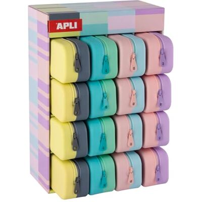 APLI – Espositore astucci pastello bicolore in silicone Nordik APLI – Espositore astucci pastello bicolore in silicone Nordik