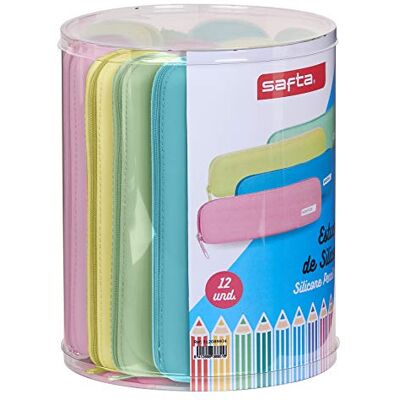 safta , Astuccio scolastico Unisex Bambini, Blu (Blue), M, blu, Mediana, Giovanile safta , Astuccio scolastico Unisex Bambini, Blu (Blue), M, blu, Mediana, Giovanile
