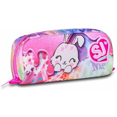 SJ GANG STYLE JAM GANG Portapenne Scuola, Rosa, Bustina con Scomparto Unico Porta Penne, Accessori Zaino, Scuola Elementare, Bambina SJ GANG STYLE JAM GANG Portapenne Scuola, Rosa, Bustina con Scomparto Unico Porta Penne, Accessori Zaino, Scuola Elementare, Bambina
