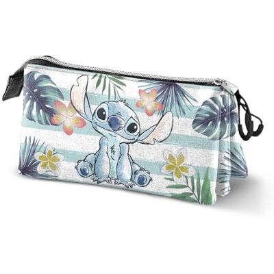 Disney Lilo e Stitch Ocean-Astuccio Triplo, Blu 23 x 11 cm Disney Lilo e Stitch Ocean-Astuccio Triplo, Blu 23 x 11 cm