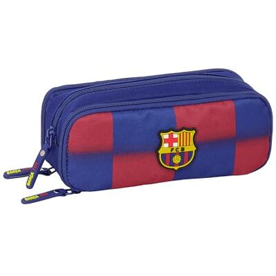 safta F.C. Barcellona 1ª attrezzatura 25/26 Astuccio triplo pieghevole, astuccio per bambini, ideale per bambini in età scolastica, comodo e versatile, qualità e resistenza, 21 x 8 cm, blu/granata safta F.C. Barcellona 1ª attrezzatura 25/26 Astuccio triplo pieghevole, astuccio per bambini, ideale per bambini in età scolastica, comodo e versatile, qualità e resistenza, 21 x 8 cm, blu/granata
