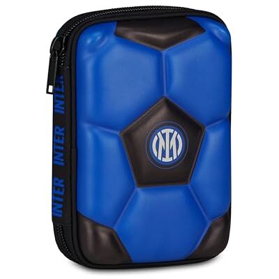 Seven Astuccio Scuola Quick Case 3D Inter, Blu, Astuccio con scocca 3D, Apertura con zip, Accessori Zaino, Scuola elementare e media, Bambini e ragazzi, Calcio, Prodotto ufficiale Seven Astuccio Scuola Quick Case 3D Inter, Blu, Astuccio con scocca 3D, Apertura con zip, Accessori Zaino, Scuola elementare e media, Bambini e ragazzi, Calcio, Prodotto ufficiale