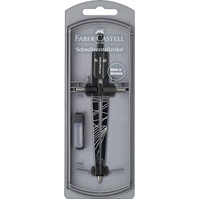 Faber-Castell 174488 Compasso regolabile rapido - Compasso Faber-Castell 174488 Compasso regolabile rapido - Compasso