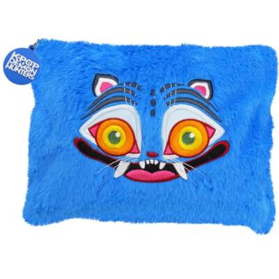 Pyramid CYPBRANDS K-Pop Demon Hunters, Derpy, Trousse da toilette, Portamonete, Borsa, Astuccio, Peluche, Viola, Prodotto ufficiale Pyramid CYPBRANDS K-Pop Demon Hunters, Derpy, Trousse da toilette, Portamonete, Borsa, Astuccio, Peluche, Viola, Prodotto ufficiale