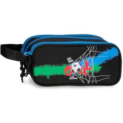 MOVOM Offside Estuche Triple Nero 22x10x9 cm Poliestere 1,98L MOVOM Offside Estuche Triple Nero 22x10x9 cm Poliestere 1,98L