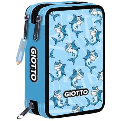 Giotto ASTUCCIO 3ZIP CRYPTO-PUPPETS SHARKS STILNOVO Giotto ASTUCCIO 3ZIP CRYPTO-PUPPETS SHARKS STILNOVO