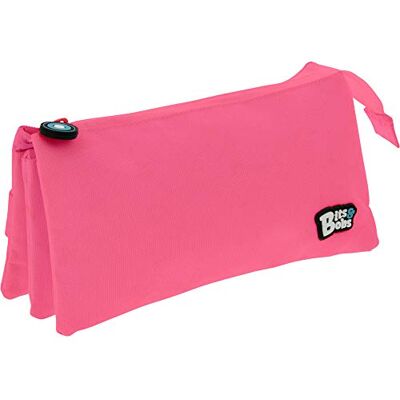 Grafoplás Bits & Bobs Custodia a tre scomparti, rosa, 23,5 x 12 x 14 cm Grafoplás Bits & Bobs Custodia a tre scomparti, rosa, 23,5 x 12 x 14 cm