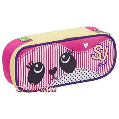 Minnie ASTUCCIO SCUOLA SJ GANG ANIMAL GIRL ORGANIZZATO OVALE 1 ZIP Minnie ASTUCCIO SCUOLA SJ GANG ANIMAL GIRL ORGANIZZATO OVALE 1 ZIP