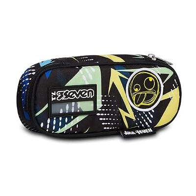 Seven ASTUCCIO BUSTINA ROUND PLUS X AKA 7EVEN NERO MULTICOLORE Seven ASTUCCIO BUSTINA ROUND PLUS X AKA 7EVEN NERO MULTICOLORE