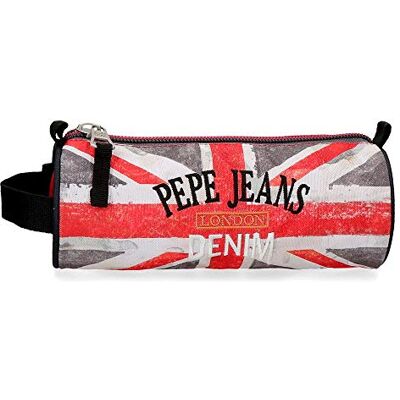 Pepe Jeans Calvin Astuccio Rotondo Multicolore 23x9x9 cms Poliestere Pepe Jeans Calvin Astuccio Rotondo Multicolore 23x9x9 cms Poliestere