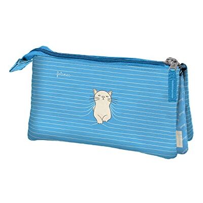 DOHE Triple Pencil Case Santoro Felines DOHE Triple Pencil Case Santoro Felines