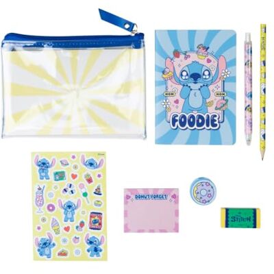Grupo Erik Stitch Astuccio Set Cancelleria Disney Gadget Grupo Erik Stitch Astuccio Set Cancelleria Disney Gadget