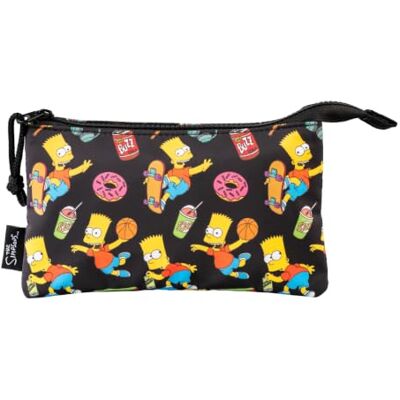 Grupo Erik The Simpsons Bart Astuccio 3 Scomparti Astuccio Scuola Grupo Erik The Simpsons Bart Astuccio 3 Scomparti Astuccio Scuola