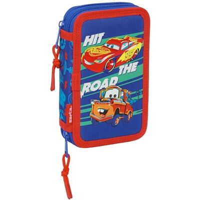 safta Cars Astuccio scuola per bambini, con 29 oggetti inclusi, ideale per bambini dai 5 ai 14 anni, comodo e versatile, qualità e resistenza, 12,5 x 4 x 19,5 cm safta Cars Astuccio scuola per bambini, con 29 oggetti inclusi, ideale per bambini dai 5 ai 14 anni, comodo e versatile, qualità e resistenza, 12,5 x 4 x 19,5 cm