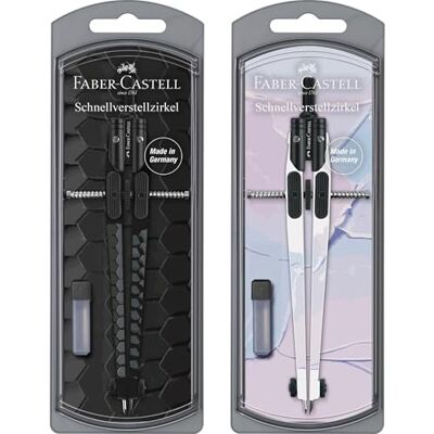 Faber-Castell Bussola ad innesto rapido Dark & Bright Faber-Castell Bussola ad innesto rapido Dark & Bright