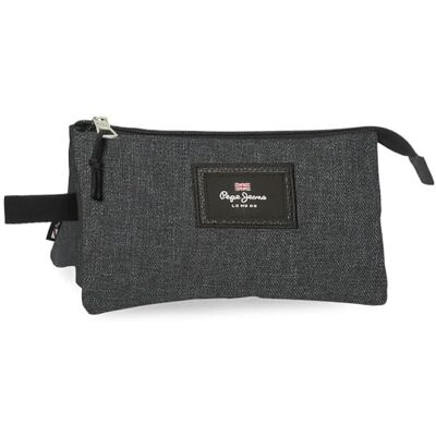 Pepe Jeans Aris Evergreen Astuccio triplo, 22x12x5 cm Pepe Jeans Aris Evergreen Astuccio triplo, 22x12x5 cm