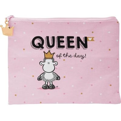 Sheepworld Borsa con motivo regina: articolo regalo con scritta Queen of The Day Sheepworld Borsa con motivo regina: articolo regalo con scritta Queen of The Day