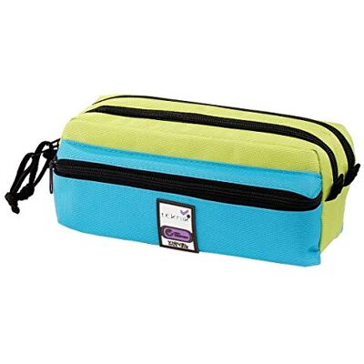 Viquel Astuccio scolastico con cerniera a 4 scomparti Teknik Viquel Astuccio scolastico con cerniera a 4 scomparti Teknik