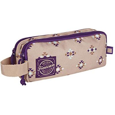 finocam Prints Etnic Astuccio 22 centimeters Beige (Etnic) finocam Prints Etnic Astuccio 22 centimeters Beige (Etnic)