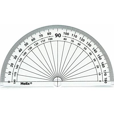 Helix 10 cm 180 gradi goniometro invertire scala – Confezione da 10 Helix 10 cm 180 gradi goniometro invertire scala – Confezione da 10