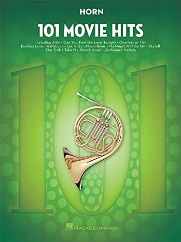 Hal Leonard Publishing Corporation 101 Movie Hits Horn