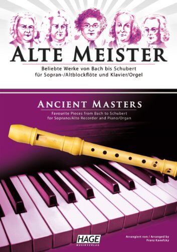 Unbekannt Edition Hage Alte Maestro per flauto