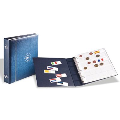 Leuchtturm 338772 Album di Monete Numis Album di Monete con 7 custodie per Set di Monete da 21 Euro e Custodia Blu Leuchtturm 338772 Album di Monete Numis Album di Monete con 7 custodie per Set di Monete da 21 Euro e Custodia Blu