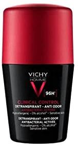 Vichy , HOMME Deo Clinical Control 96H Roll-On, 50 ml.