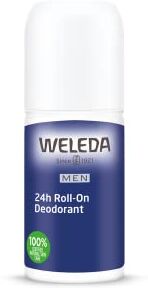 Weleda FOR Men Deodorante 24 ore roll-on da uomo, senza sali d'alluminio, 50 ml