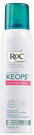 Johnson & Johnson Roc Deodorante Spray Keops Senza Alcool 150 ml