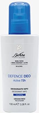 Bionike Defence Deo Active 72H, Deodorante Antitraspirante Spray, Dona una Pelle Lenita e Fresca a Lunga Durata, 100 ml