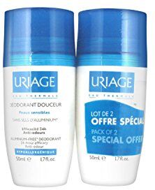 Uriage Deodorante Douceur Roll-On 2x50 ml