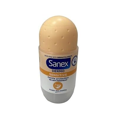 Sanex Deodorante Dermo Sensitive pH Balance Antitraspirante Efficienza 24 ore Flacone a sfera 6 X 50 ml Sanex Deodorante Dermo Sensitive pH Balance Antitraspirante Efficienza 24 ore Flacone a sfera 6 X 50 ml