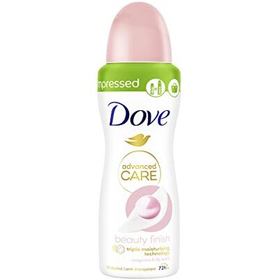Dove Deodorante spray compresso antitraspirante advanced care be auty finish 100 ml – Il flacone da 100 ml Dove Deodorante spray compresso antitraspirante advanced care be auty finish 100 ml – Il flacone da 100 ml