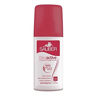 Sauber Deodorante Deoactive Vapo, Senza Profumazione 75 ml Sauber Deodorante Deoactive Vapo, Senza Profumazione 75 ml