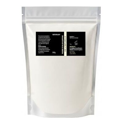 Natureluxy Pietra d'allume in polvere Surfina 500 g: deodorante 100% naturale e ammorbidente efficace, prodotto ipoallergenico non contiene prodotti chimici Natureluxy Pietra d'allume in polvere Surfina 500 g: deodorante 100% naturale e ammorbidente efficace, prodotto ipoallergenico non contiene prodotti chimici