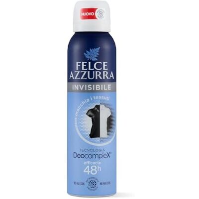 Felce Azzurra Deodorante Unisex Spray Skin Care Formula Idracare Con The Bianco 48H 150 Ml (1 Unità) Felce Azzurra Deodorante Unisex Spray Skin Care Formula Idracare Con The Bianco 48H 150 Ml (1 Unità)