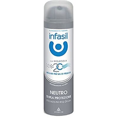 Infasil 6 X DEO SPRAY NEUTRO TRIPLA PROTEZIONE Deodorante corpo Infasil 6 X DEO SPRAY NEUTRO TRIPLA PROTEZIONE Deodorante corpo