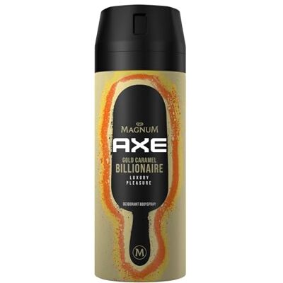 Axe Magnum Gold Caramel Billionaire Deodorante - Spray Axe Magnum Gold Caramel Billionaire Deodorante - Spray